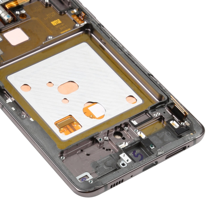 Original Super AMOLED Material LCD Screen and Digitizer Full Assembly with Frame for Samsung Galaxy A80 (Super AMOLED)