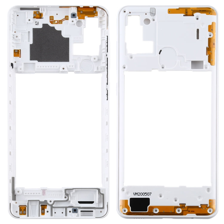 Reemplazo del bisel del Samsung Galaxy A21s - Pieza de la placa del marco central