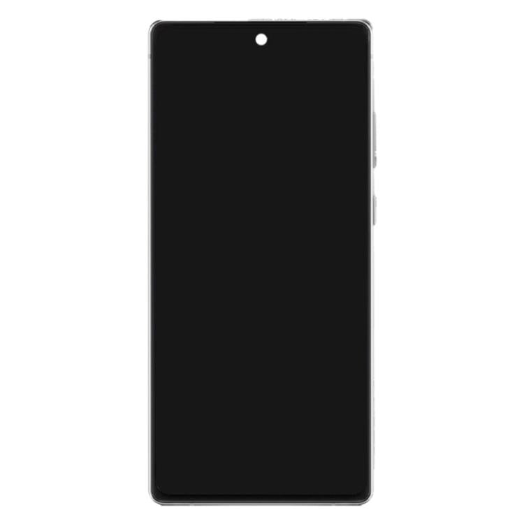 Original LCD Screen and Digitizer Full Assembly With Frame for Samsung Galaxy Note20 4G SM-N980
