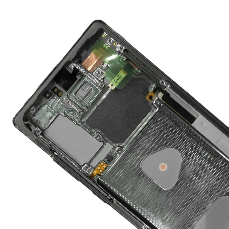 Original LCD Screen and Digitizer Full Assembly With Frame for Samsung Galaxy Note20 4G SM-N980