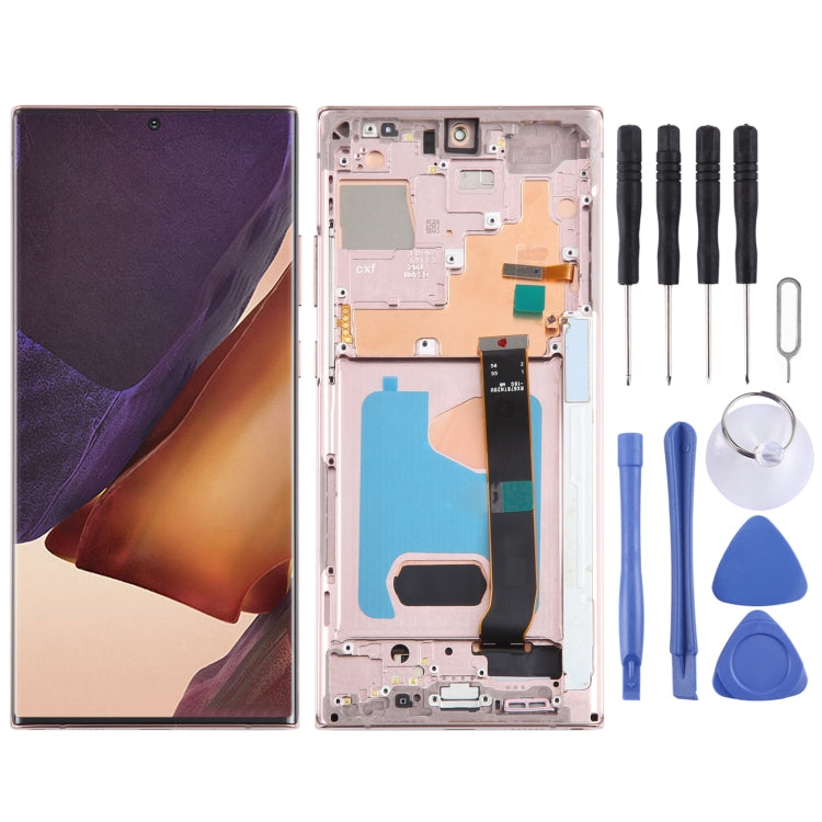 LCD Screen and Digitizer Full Assembly With Frame for Samsung Galaxy Note20 Ultra 4G(Original)