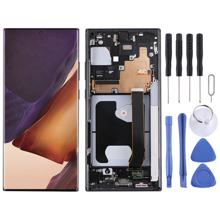 LCD Screen and Digitizer Full Assembly With Frame for Samsung Galaxy Note20 Ultra 4G(Original)