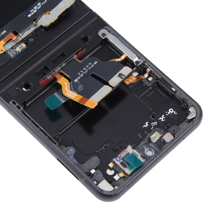 For Samsung Galaxy Z Flip3 SM-F711 Original LCD Screen Digitizer Full Assembly with Frame, For Samsung Galaxy Z Flip3