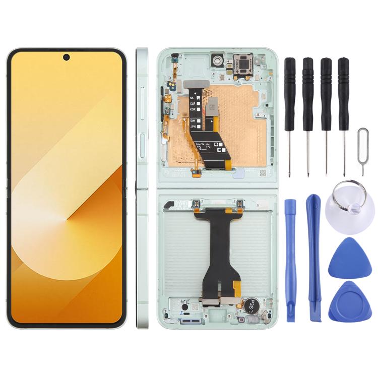 For Samsung Galaxy Z Flip6 SM-F741B Original LCD Screen Digitizer Full Assembly with Frame, For Samsung Galaxy Z Flip6(Original)