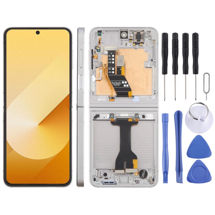 For Samsung Galaxy Z Flip6 SM-F741B Original LCD Screen Digitizer Full Assembly with Frame, For Samsung Galaxy Z Flip6(Original)