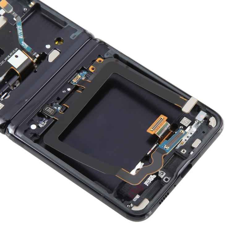 For Samsung Galaxy Z Flip SM-F700 LCD Screen Digitizer Full Assembly with Frame, For Samsung Galaxy Z Flip