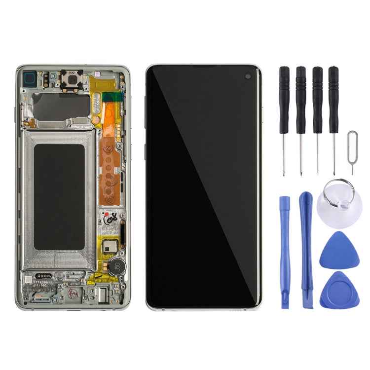 LCD Screen and Digitizer Full Assembly with Frame for Galaxy S10 4G, For Samsung Galaxy S10 4G (Frame), For Galaxy S10 4G (Frame), For Galaxy S10 4G