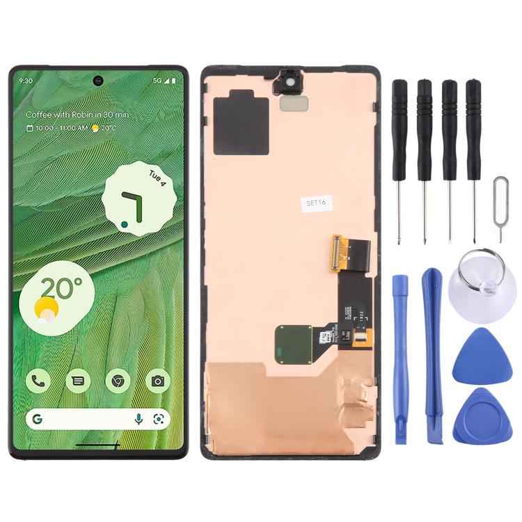 For Google Pixel 7 GVU6C GQML3 Original AMOLED LCD Screen Digitizer Full Assembly with Frame, For Google Pixel 7(AMOLED)