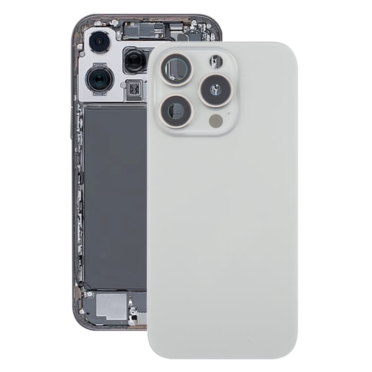 Carcasa trasera de cristal para iPhone 16 Pro con lente de cámara e imán MagSafe