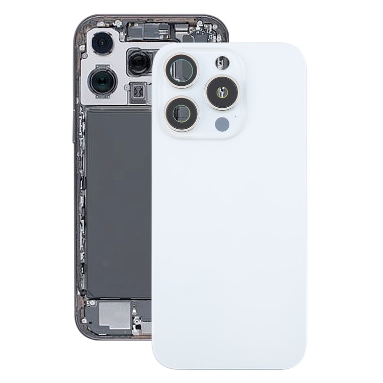Carcasa trasera de cristal para iPhone 16 Pro con lente de cámara e imán MagSafe