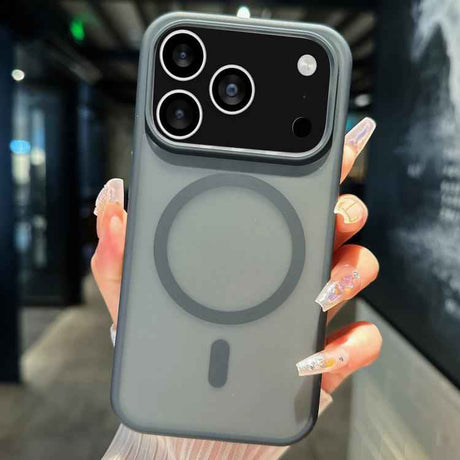 Transparent TPU Hybrid PC Magsafe Phone Case