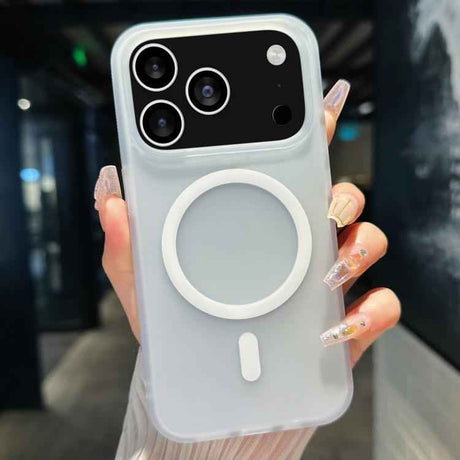 Transparent TPU Hybrid PC Magsafe Phone Case