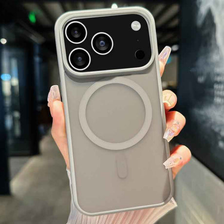 Transparent TPU Hybrid PC Magsafe Phone Case