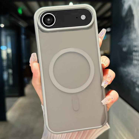 Transparent TPU Hybrid PC Magsafe Phone Case