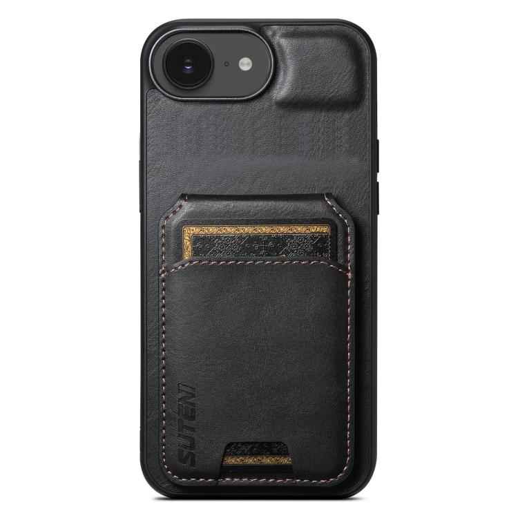 Suteni H02 Leather Wallet Stand Back Phone Case