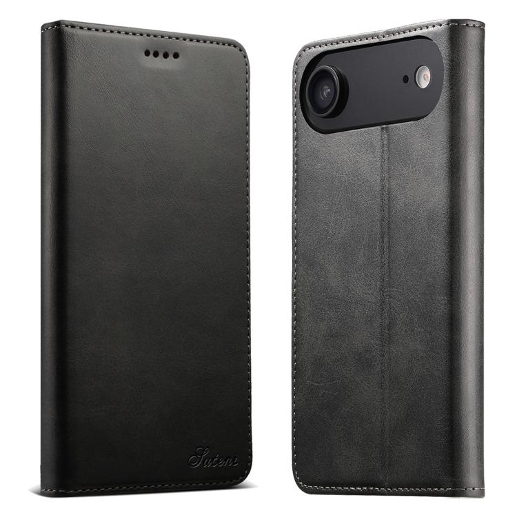 Suteni Calf Texture Horizontal Flip Leather Phone Case