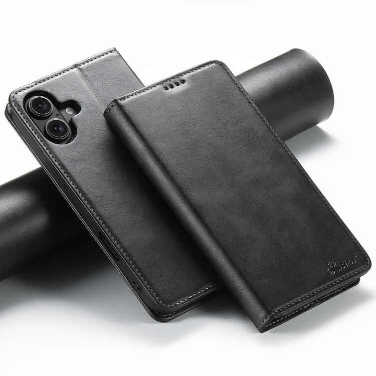 Suteni Calf Texture Horizontal Flip Leather Phone Case