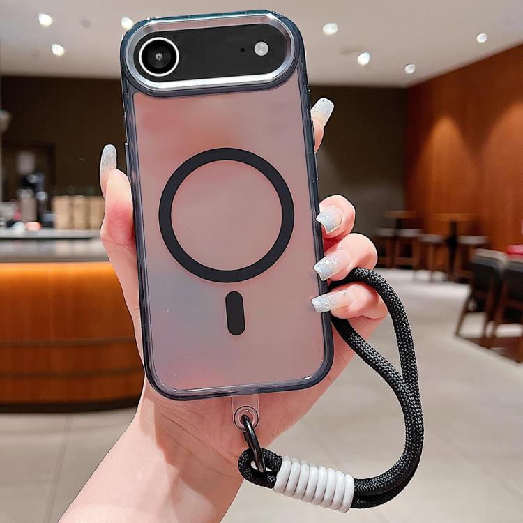 Bright Shadow  Magsafe Discoloration Phone Case with Wrist Strap