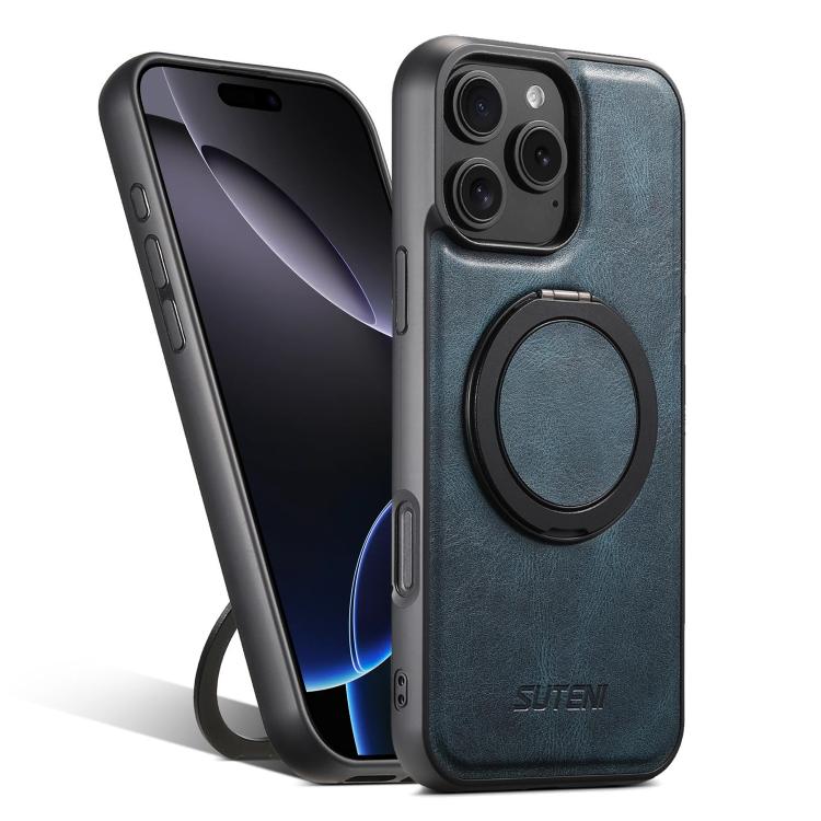 Suteni G3 Oil Wax 360 Rotation Holder MagSafe Back Phone Case