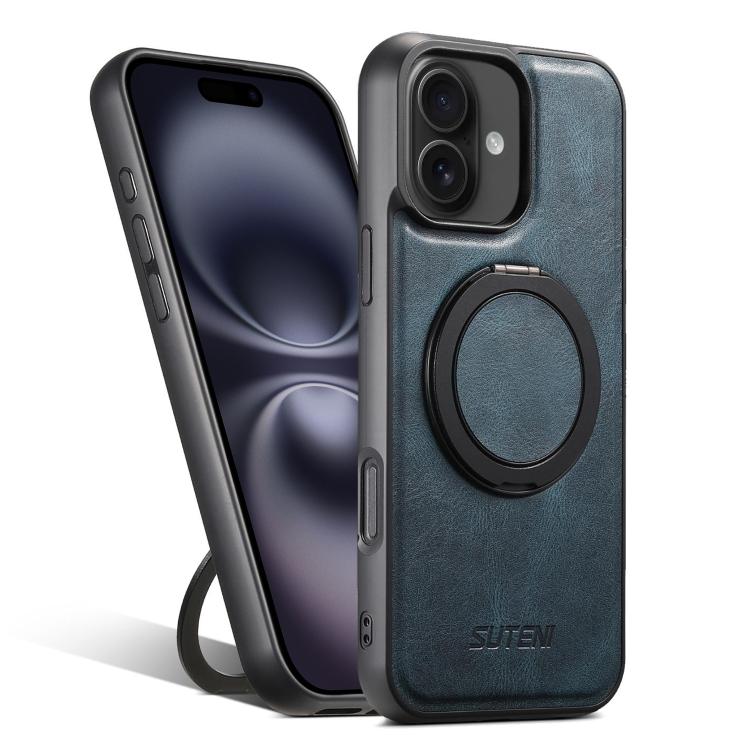 Suteni G3 Oil Wax 360 Rotation Holder MagSafe Back Phone Case