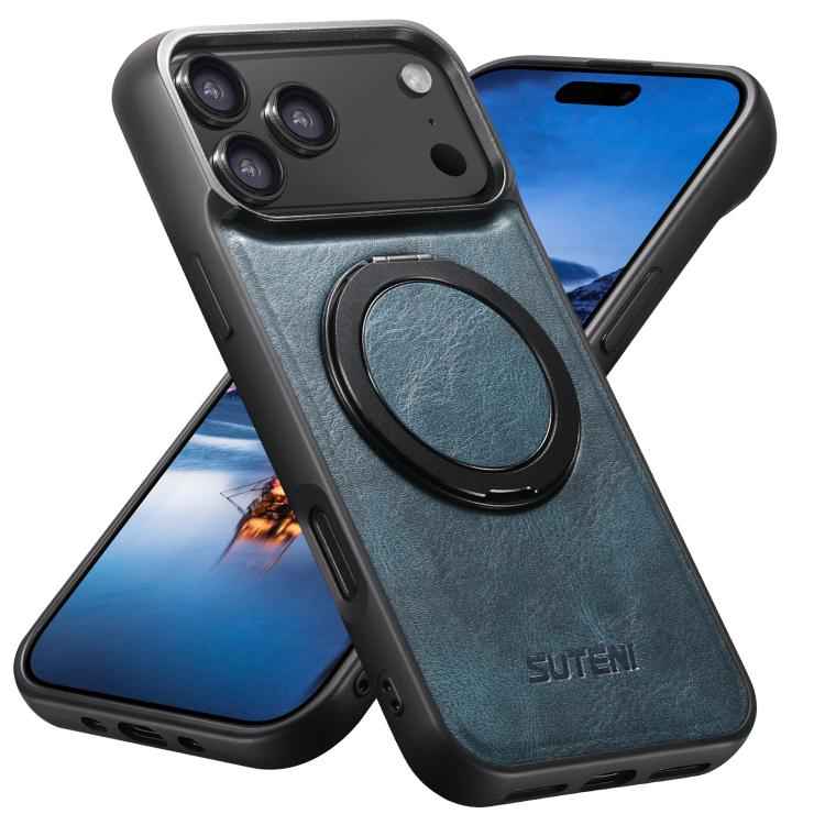 Suteni G3 Oil Wax 360 Rotation Holder MagSafe Back Phone Case