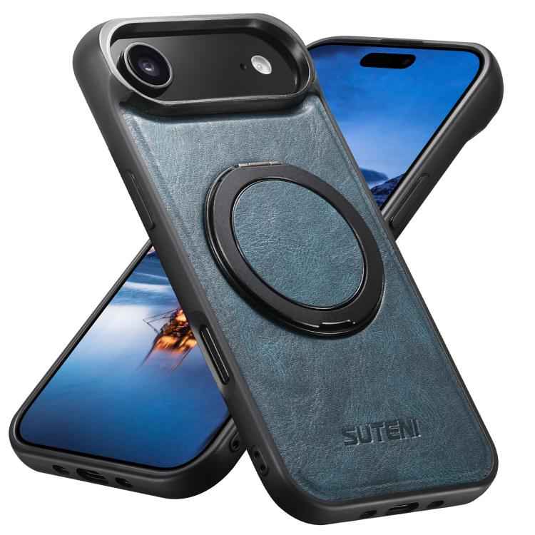 Suteni G3 Oil Wax 360 Rotation Holder MagSafe Back Phone Case