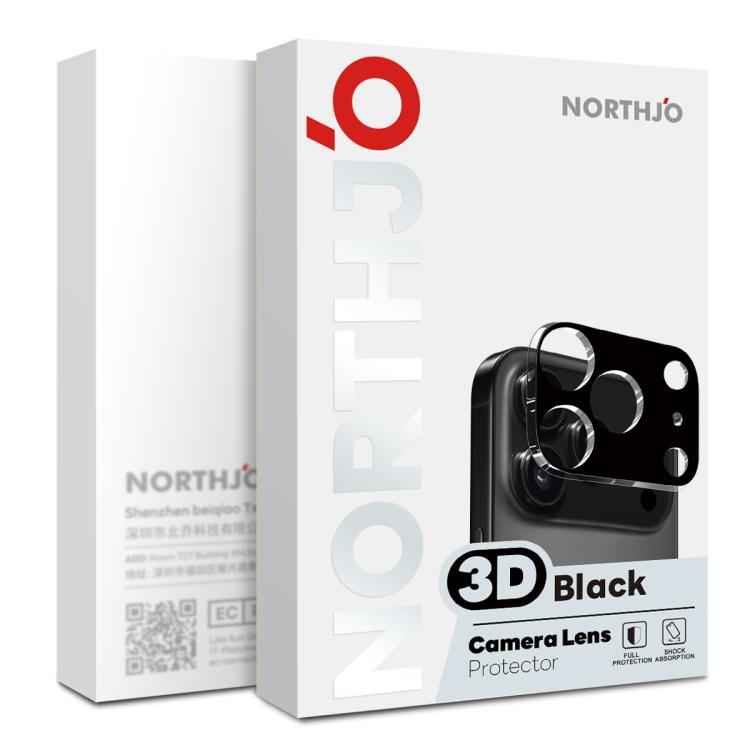 2pcs NORTHJO Camera Lens Protector 3D HD Tempered Glass Film