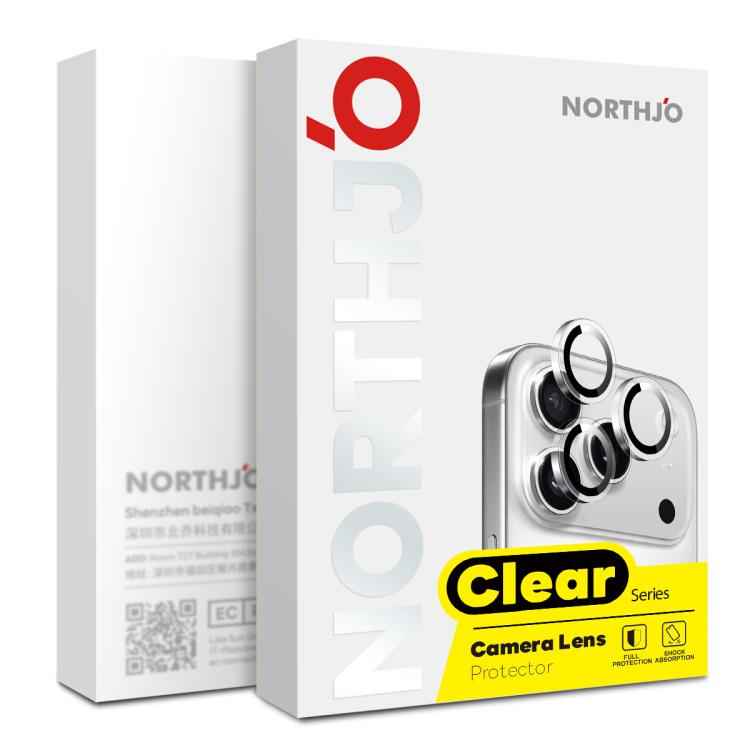 NORTHJO Camera Lens Protector Clear Ring Tempered Glass Film