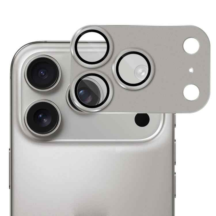 ENKAY Anti-reflection Camera Lens Frosted Armor Aluminium Alloy Tempered Glass Film