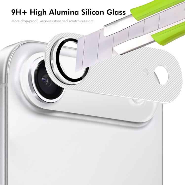 ENKAY CD Texture Aluminium Alloy Tempered Glass Lens Cover Film