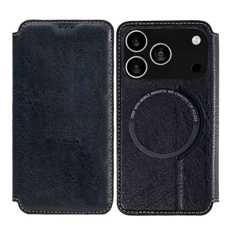 Kalebol Flip Card Slot MagSafe Leather Phone Case
