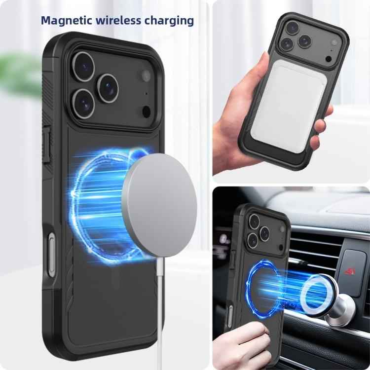 Kalebol 2 in 1 Matte MagSafe Shockproof Phone Case