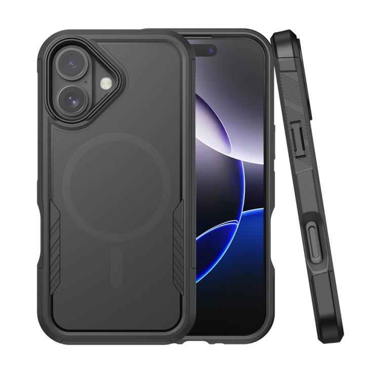 Kalebol 2 in 1 Matte MagSafe Shockproof Phone Case