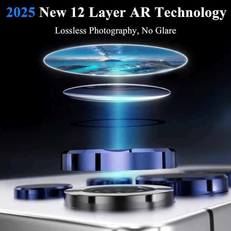 Kalebol No Flicker Ultra-Thin Individual Camera Lens Tempered Glass Film