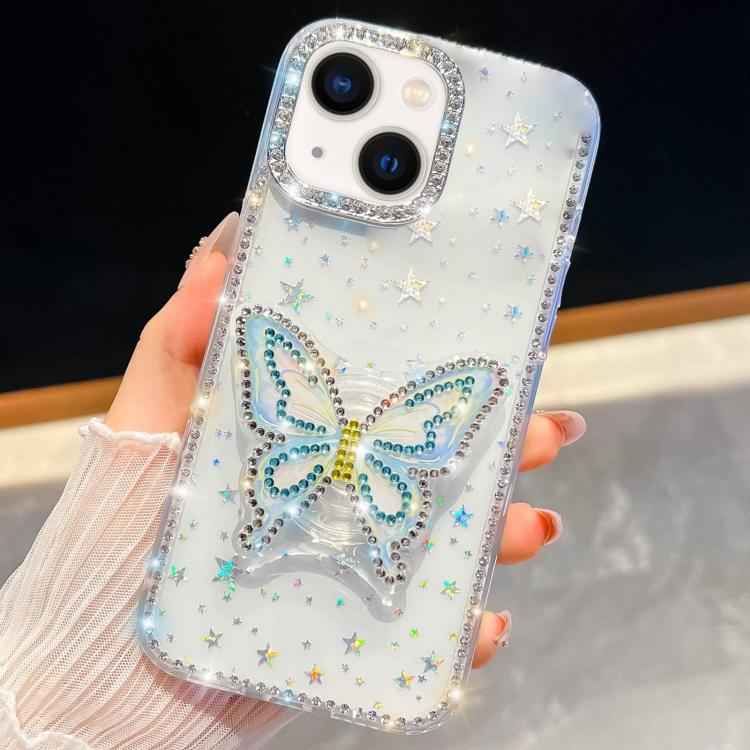 Diamond Glitter Butterfly Holder Phone Case