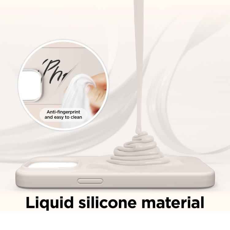 Kalebol Solid Color Simple All-inclusive Liquid Silicone Phone Case