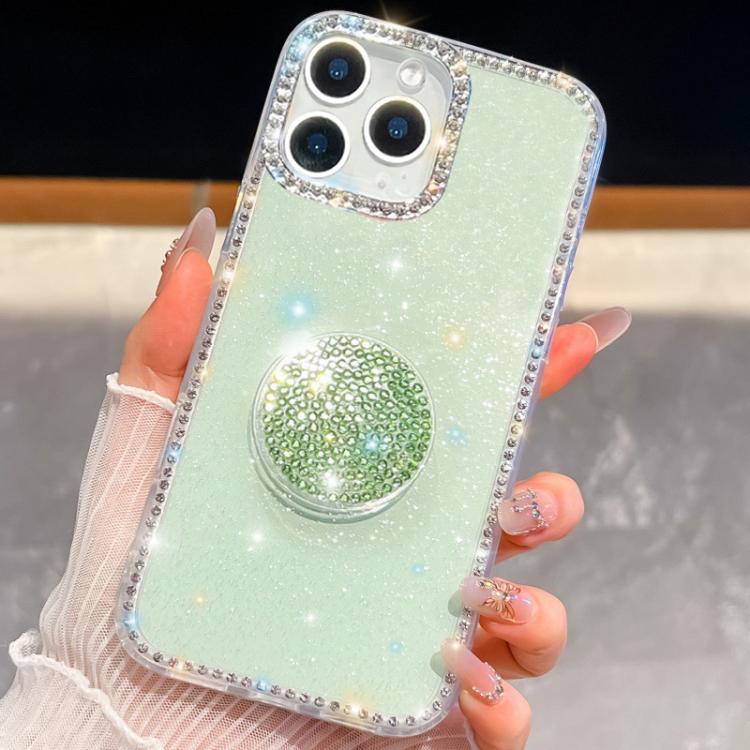 Diamond Glitter Diamond Round Holder Phone Case