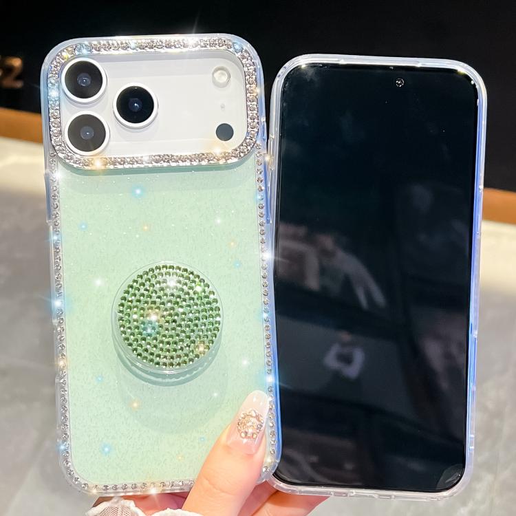Diamond Glitter Diamond Round Holder Phone Case