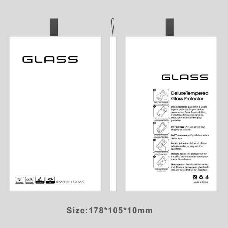 10pcs 360-Degree Privacy Silk-Screen Print Large Curved Edge High-Aluminium Tempered Glass Film, For iPhone 16e / iPhone 17 Pro Max