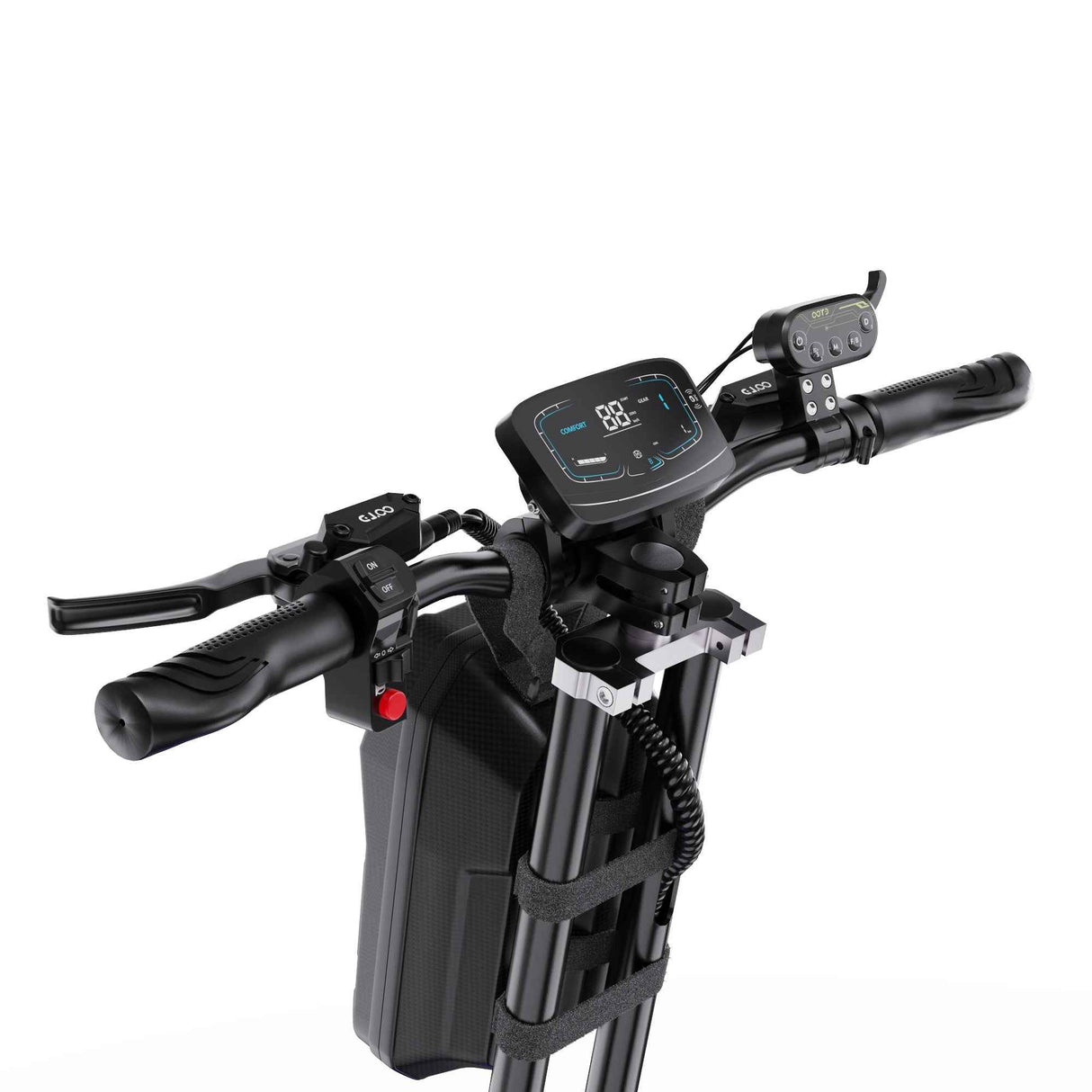 OOTD T90 Electric Scooter 60V 31.2Ah 6000W Dual Motor | 100km Long Range, 25km/h Max Speed, Foldable E-Scooter for Adults