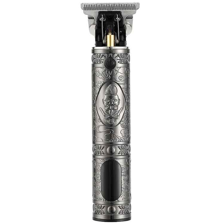 VGR V-228 5W USB Retro Engraving Hair Clipper with LED Digital Display, V-228 (Bronze), V-228 (Silver)