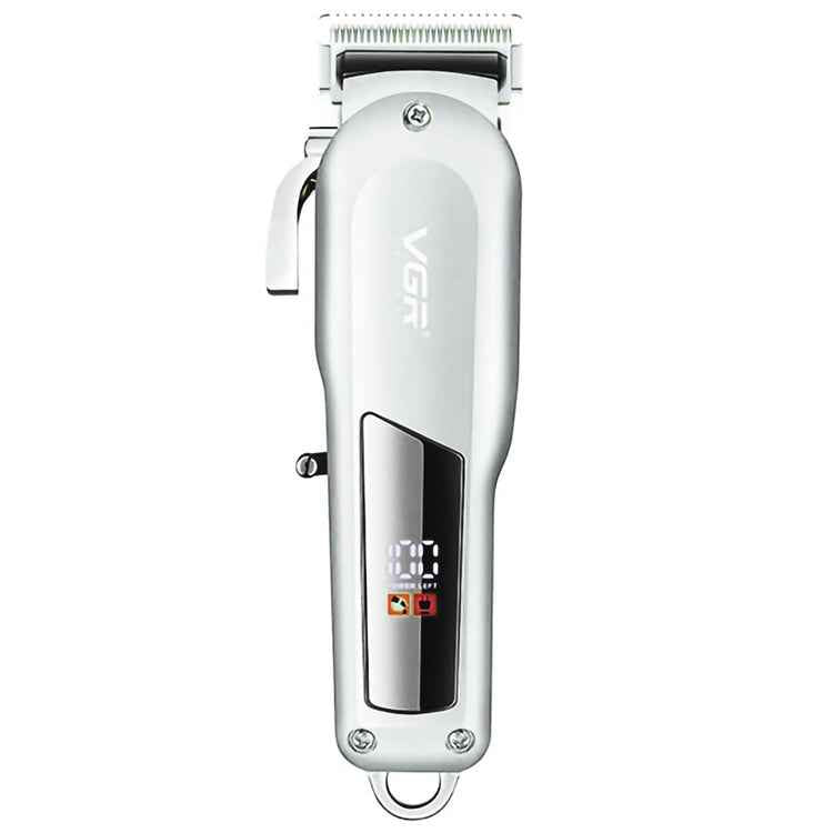 VGR V-278 10W USB Metal Electric Hair Clipper with LED Digital Display, V-278 (Gold), V-278 (Silver)