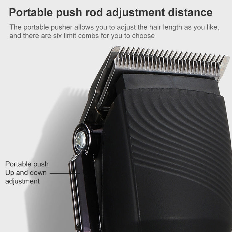 VGR V-280 10W USB Metal Electric Hair Clipper with LED Digital Display