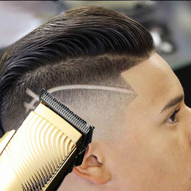 VGR V-280 10W USB Metal Electric Hair Clipper with LED Digital Display, V-280 (Black), V-280 (Gold)