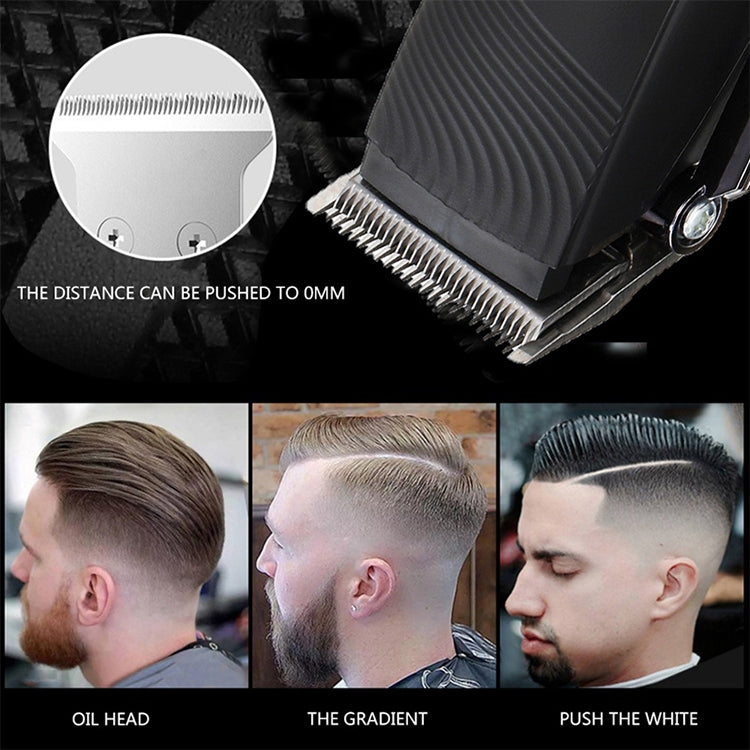 VGR V-280 10W USB Metal Electric Hair Clipper with LED Digital Display