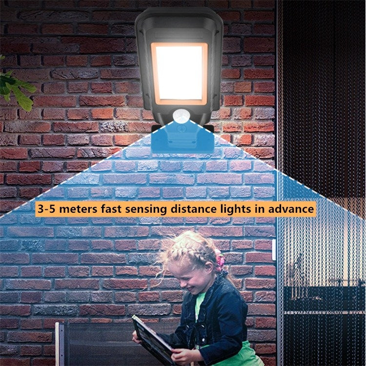 Solarlampenkörper-Induktionswandlampe LED-Straßenlaterne für den Außenbereich, wasserdichte Beleuchtung, 60 LED, 72 LED, 120 COB, 128 COB