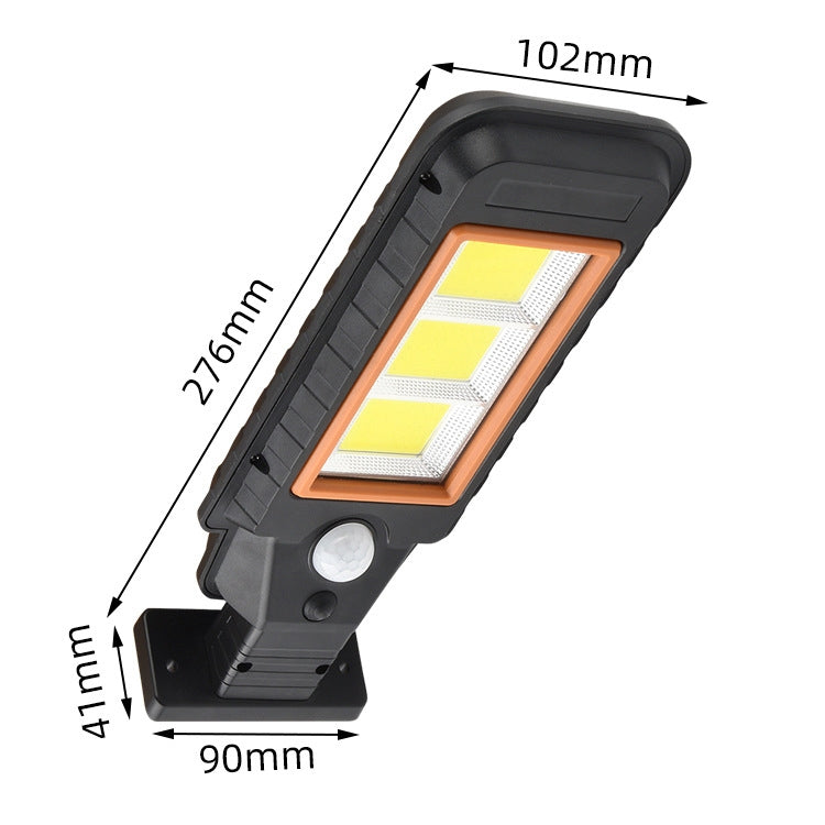 Solarlampenkörper-Induktionswandlampe LED-Straßenlaterne für den Außenbereich, wasserdichte Beleuchtung, 60 LED, 72 LED, 120 COB, 128 COB