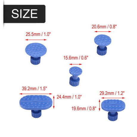 30 PCS Special Suction Cups For Car Dent Repair Puller Sheet Metal Recessed Repair Gasket - LYDARZ