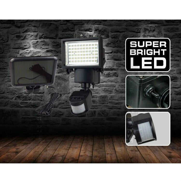 Outdoor Solar Sensor Security Flood Light Spot Lamp Energy Saving Solar Lights - LYDARZ