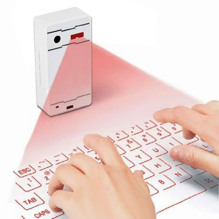 JHP-Best Tragbare Virtuelle Laser Tastatur Maus Drahtlose Bluetooth Laser Projektion Lautsprecher